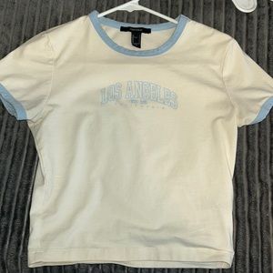 los angeles “baby tee”